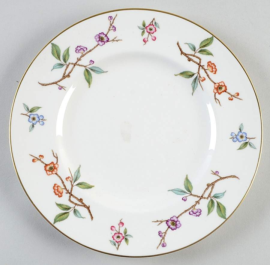 Blossom Time Salad Plate by Royal Worcester-1