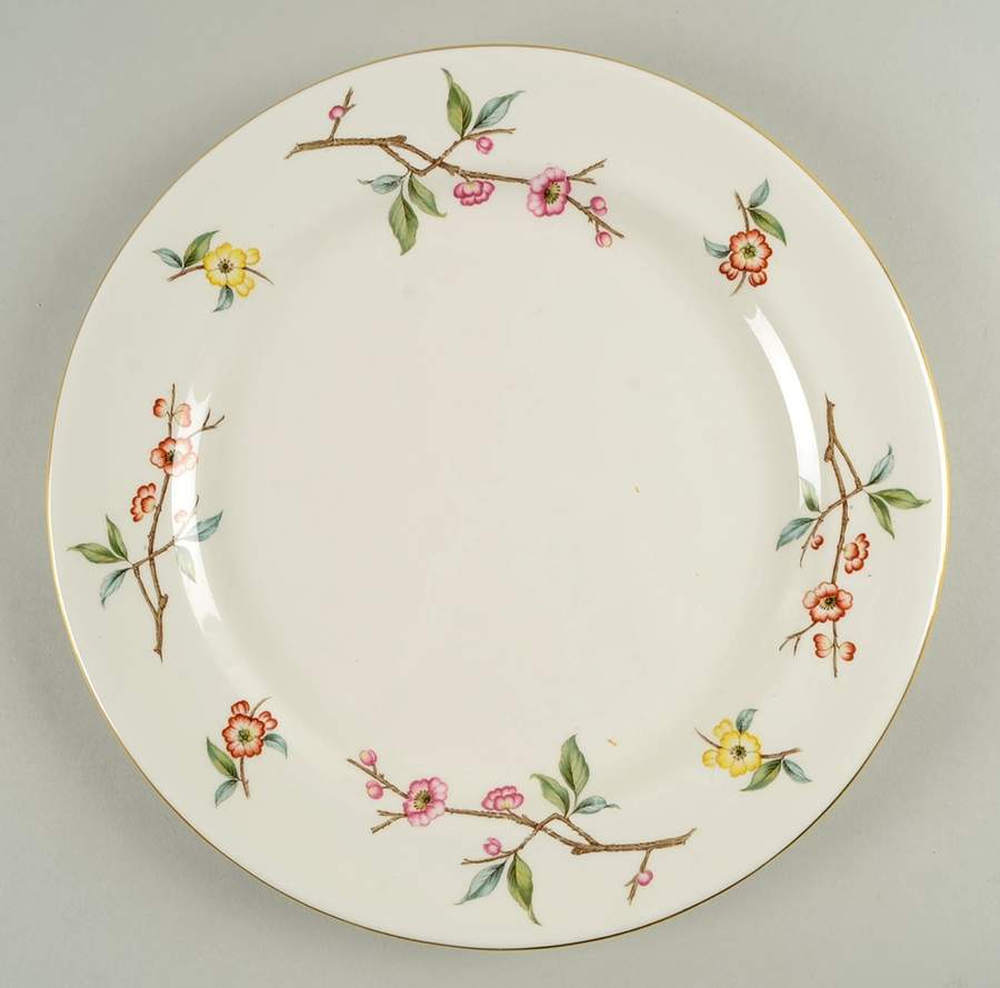Blossom Time 12" Chop Plate (Round Platter) by Royal Worcester-1