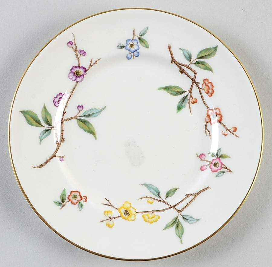 Blossom Time Bread & Butter Plate by Royal Worcester-1