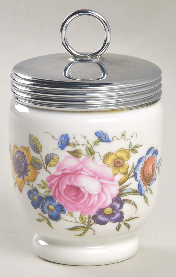 Bournemouth King Size Egg Coddler & Lid by Royal Worcester-1