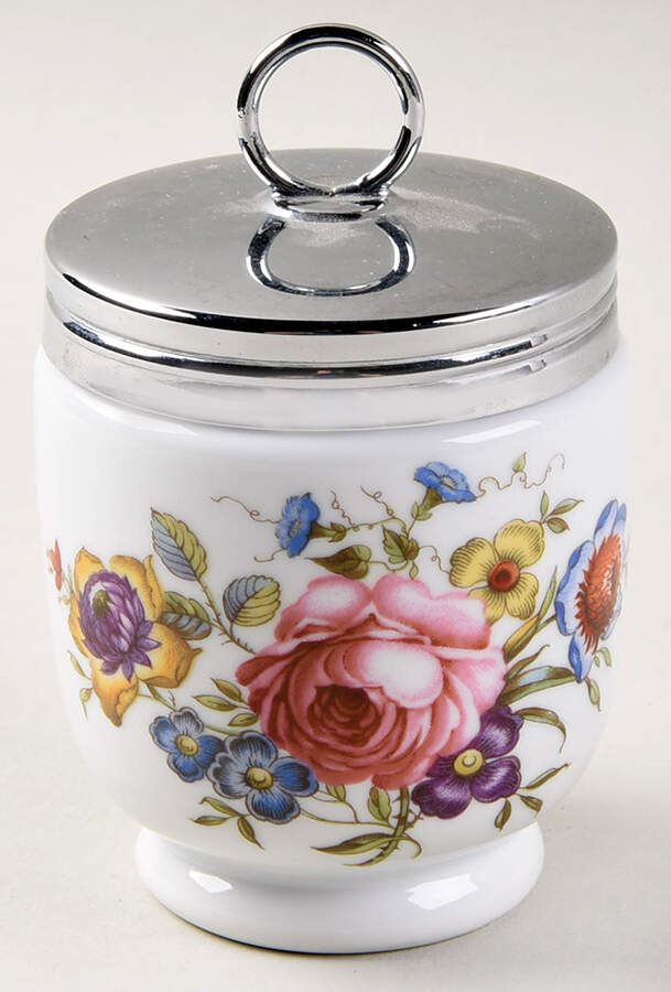 Bournemouth King Size Egg Coddler & Lid by Royal Worcester-1