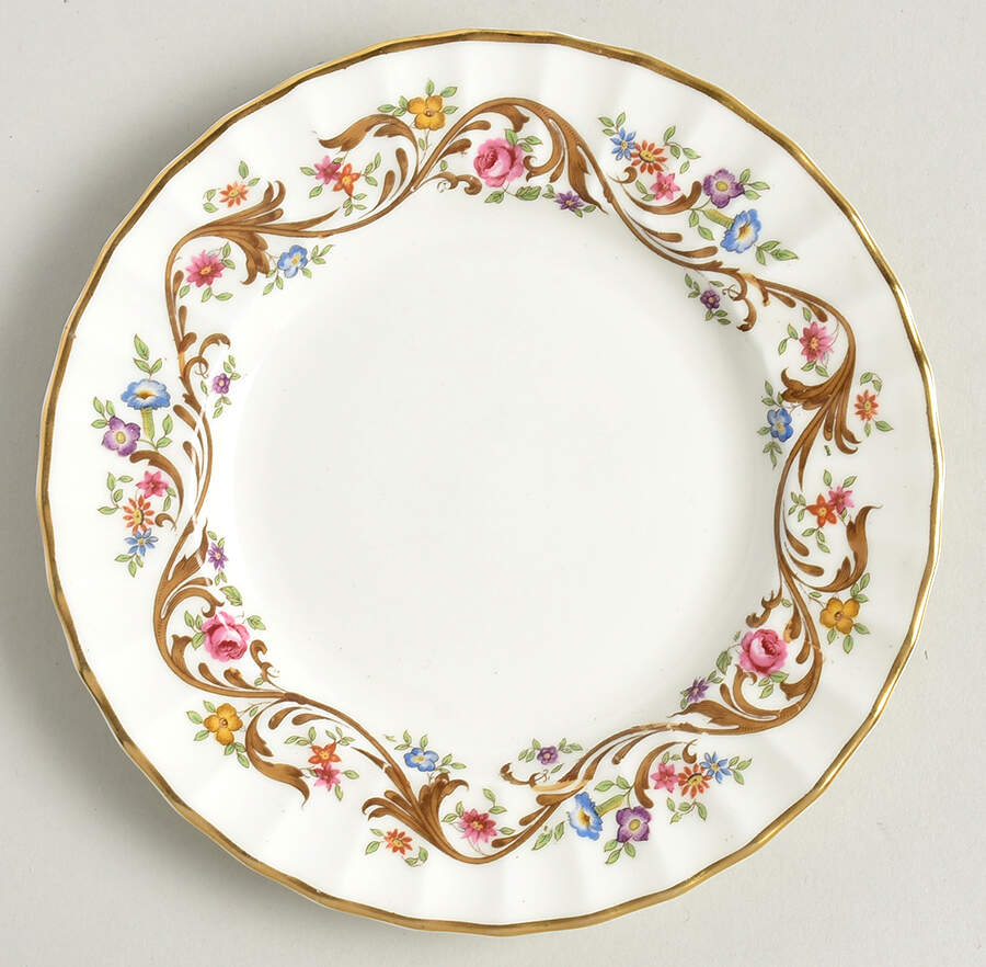Bournemouth Bread & Butter Plate by Royal Worcester-1