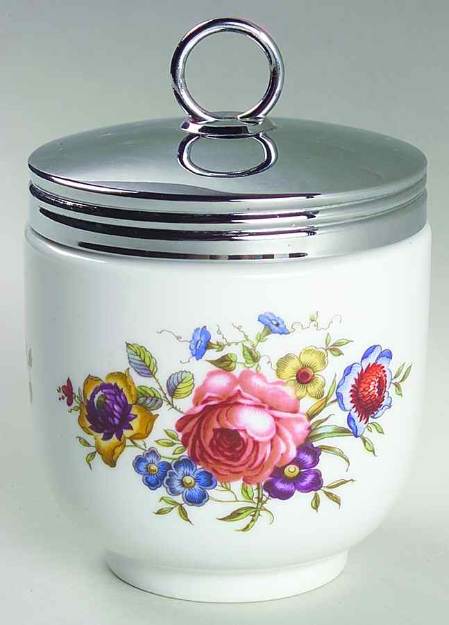 Bournemouth Jumbo Egg Coddler & Lid by Royal Worcester-1