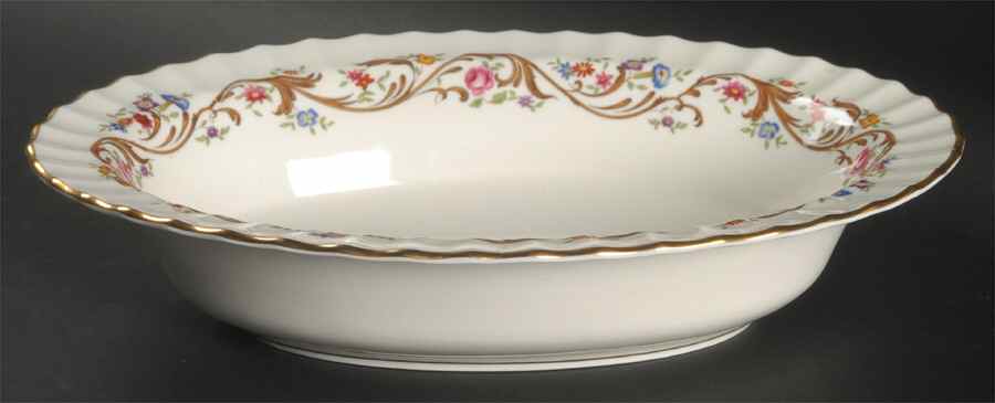 Bournemouth 10" Oval Vegetable Bowl by Royal Worcester-1