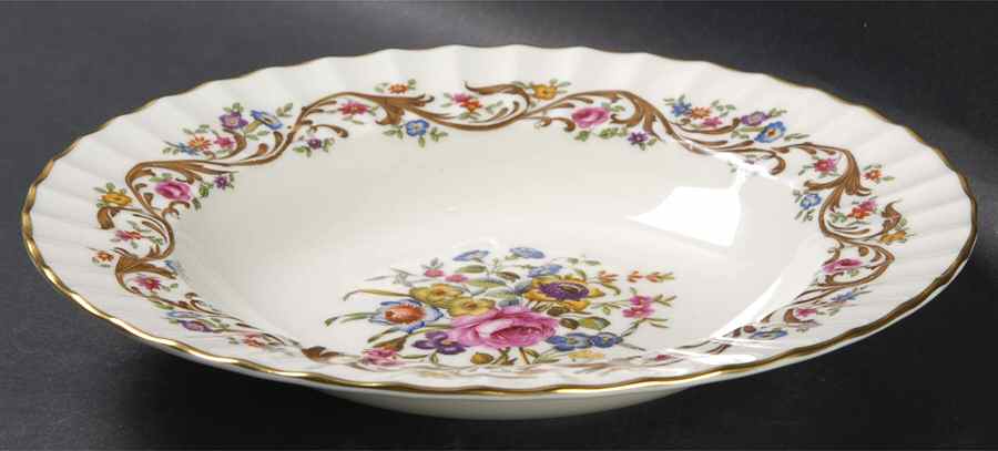 Bournemouth Rim Soup Bowl by Royal Worcester-1