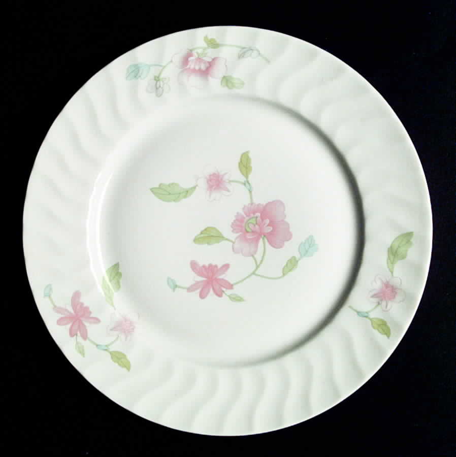 Bouquet (Pink Flowers) Dinner Plate by Royal Worcester-1
