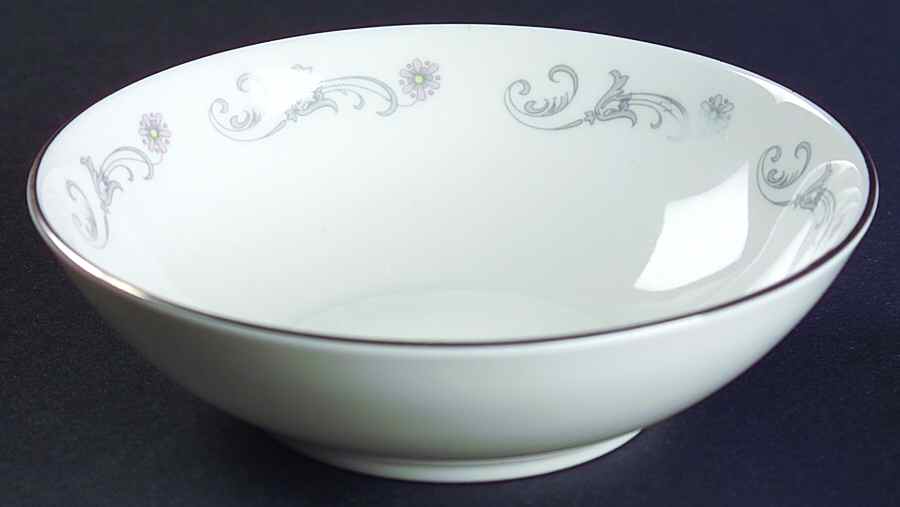 Bridal Lace Fruit/Dessert (Sauce) Bowl by Royal Worcester-1
