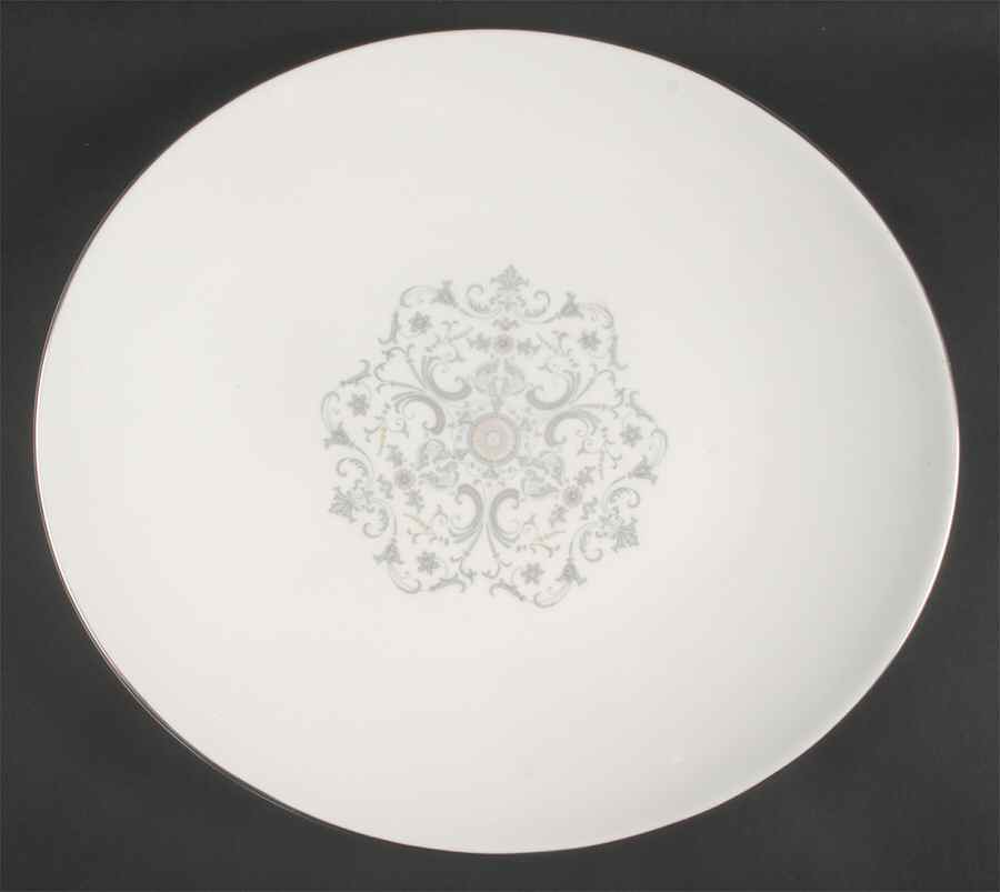 Bridal Lace 16" Oval Serving Platter by Royal Worcester-1