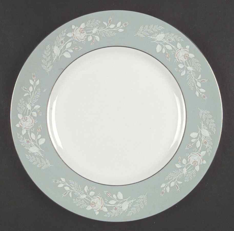 Bridal Rose Dinner Plate by Royal Worcester-1