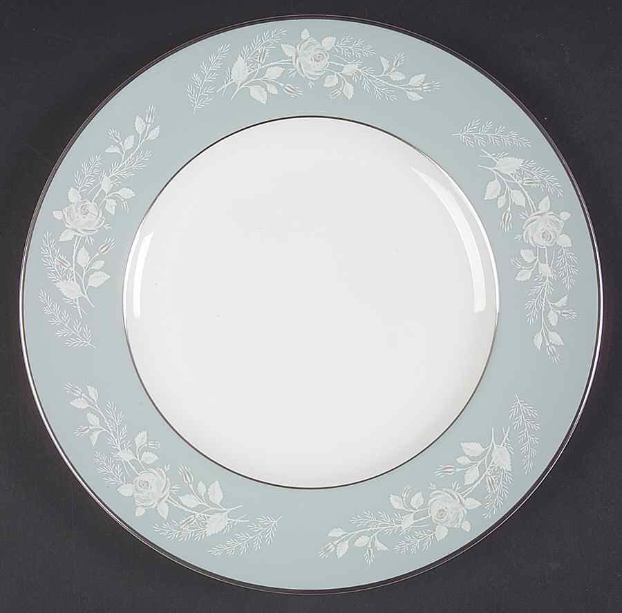 Bridal Rose Luncheon Plate by Royal Worcester-1