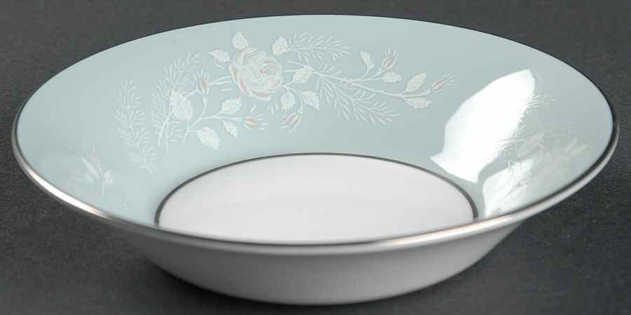Bridal Rose Fruit/Dessert (Sauce) Bowl by Royal Worcester-1