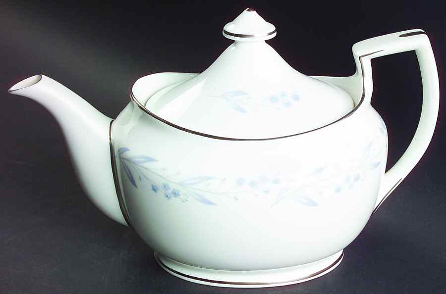 Bridal Wreath Teapot & Lid by Royal Worcester-1