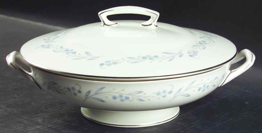 Bridal Wreath Round Covered Vegetable by Royal Worcester-1