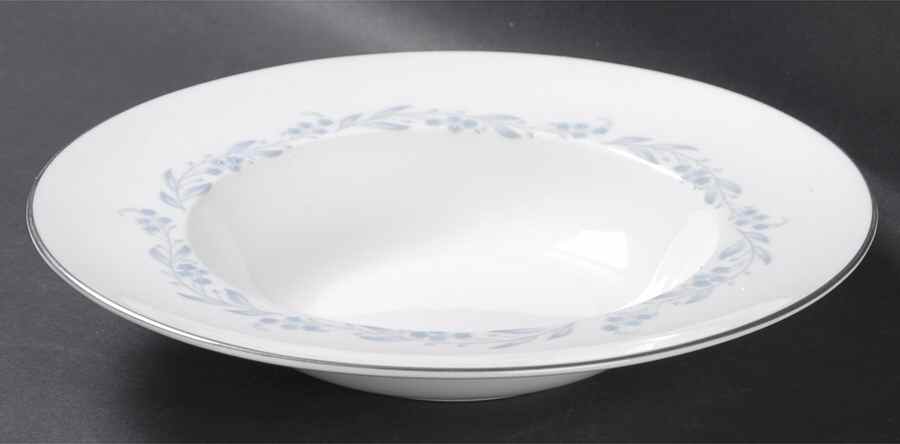 Bridal Wreath Rim Soup Bowl by Royal Worcester-1