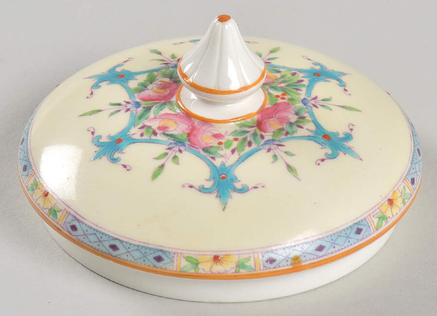 Buckingham Blue Lid for Sugar Bowl by Royal Worcester-1