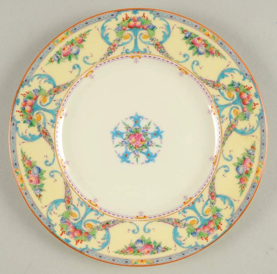 Buckingham Blue Salad Plate by Royal Worcester-1