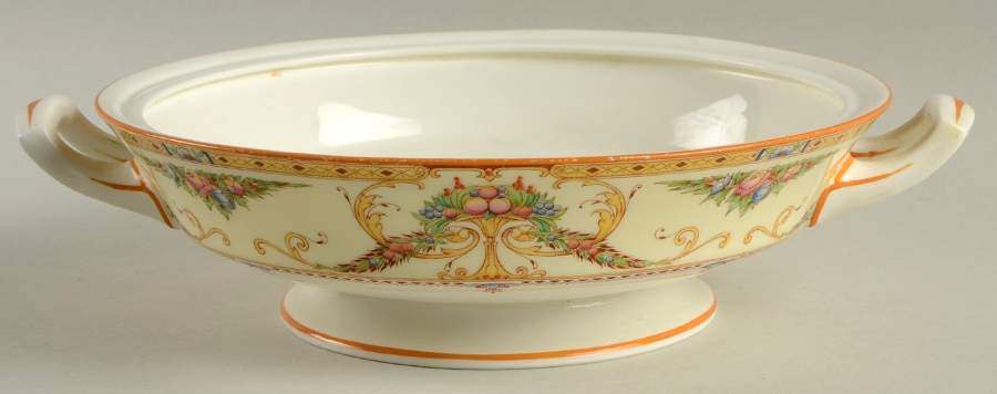 Buckingham Yellow Round Vegetable No Lid by Royal Worcester-1