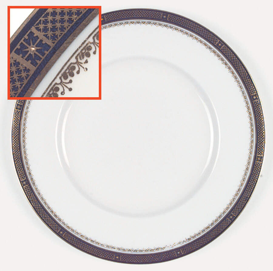 C1123 Dinner Plate by Royal Worcester-1