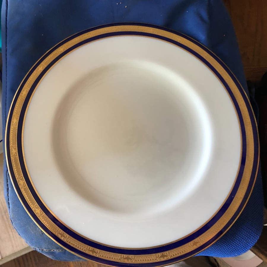 C1838 Dinner Plate by Royal Worcester-1