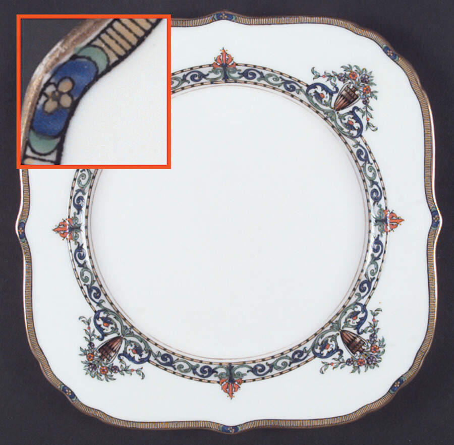 C2097 Square Salad Plate by Royal Worcester-1