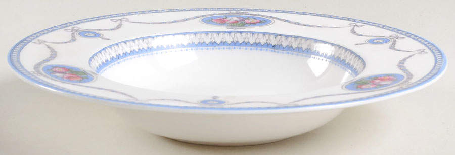 Cameo Rim Soup Bowl by Royal Worcester-1