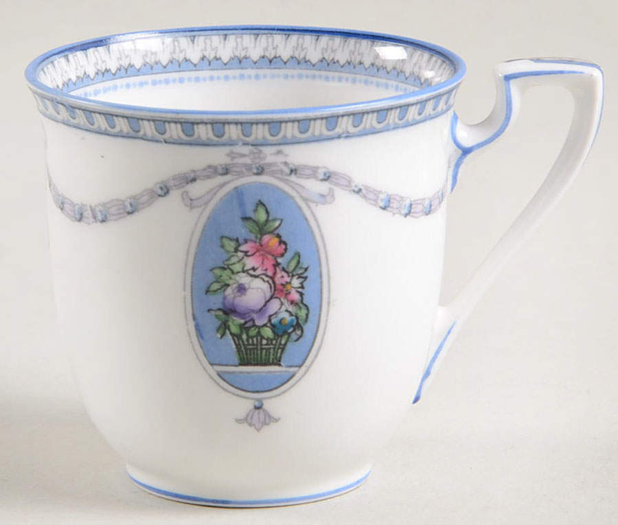 Cameo Flat Demitasse Cup by Royal Worcester-1