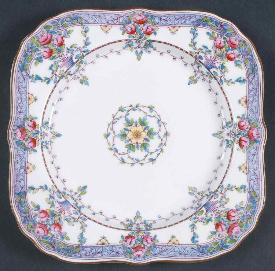 C662 Square Salad Plate by Royal Worcester-1