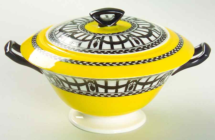 C907 Sugar Bowl & Lid by Royal Worcester-1