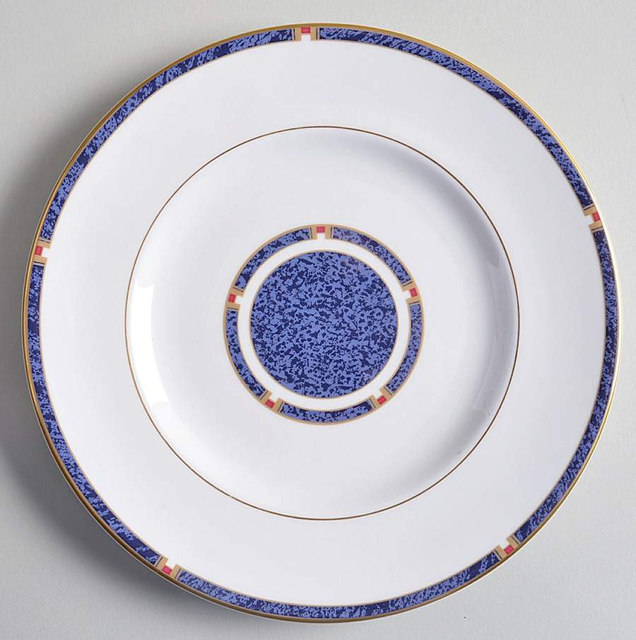 Carina Blue Accent Salad Plate by Royal Worcester-1