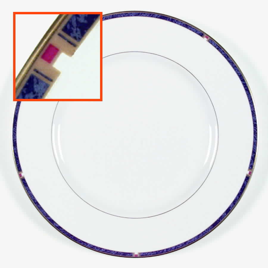 Carina Blue Dinner Plate by Royal Worcester-1