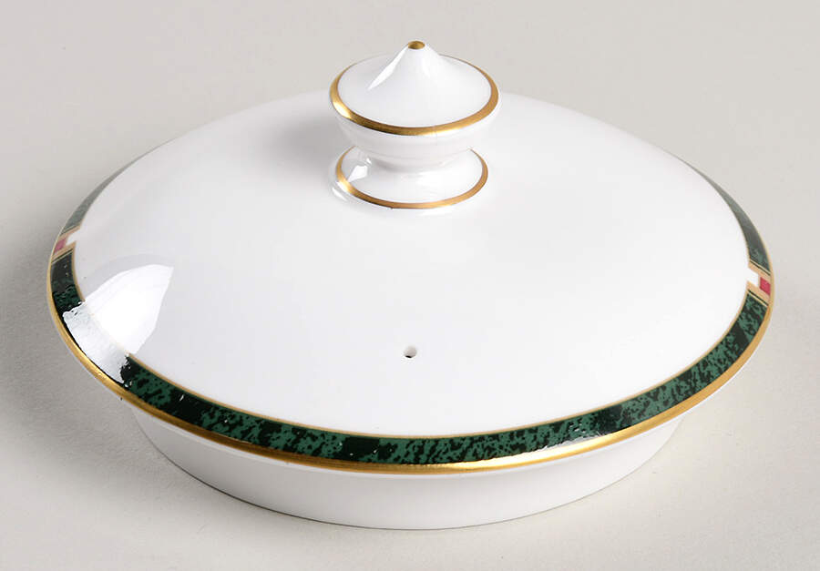 Carina Green Lid for Teapot by Royal Worcester-1