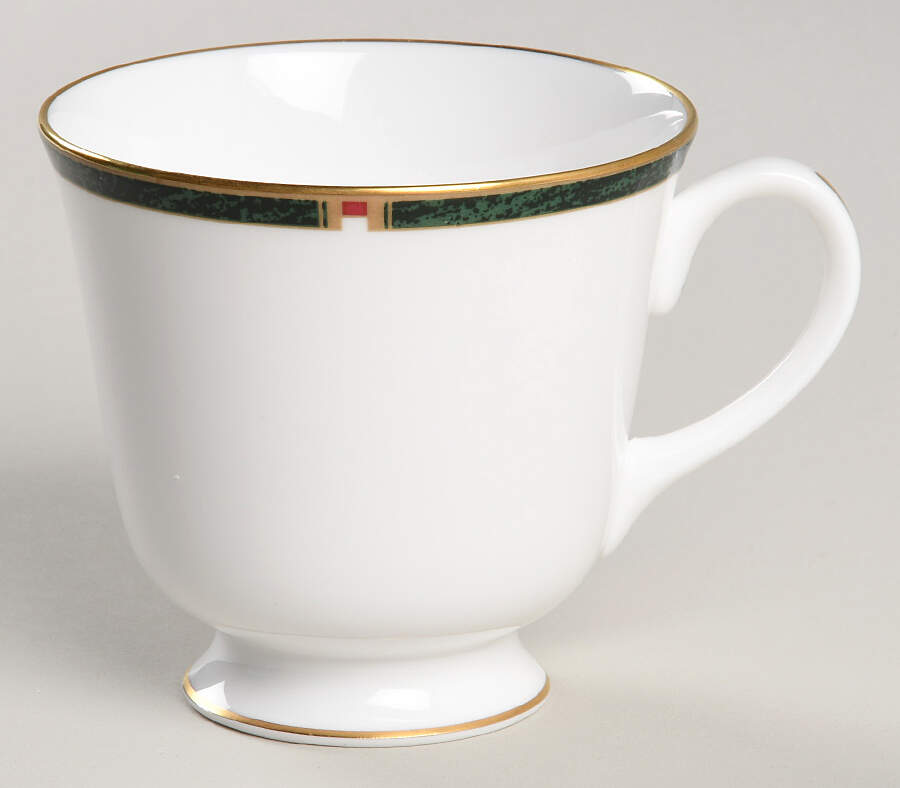 Carina Green Footed Cup by Royal Worcester-1