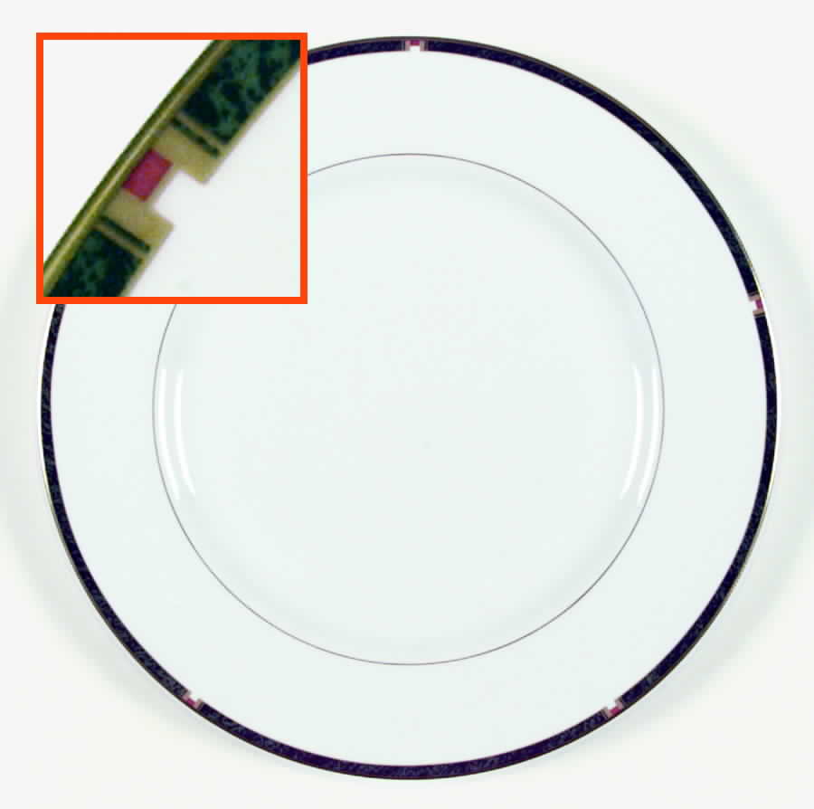 Carina Green Dinner Plate by Royal Worcester-1