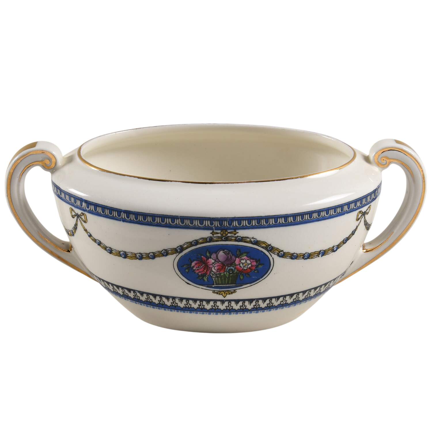 Cameo Sugar Bowl No Lid by Royal Worcester-1