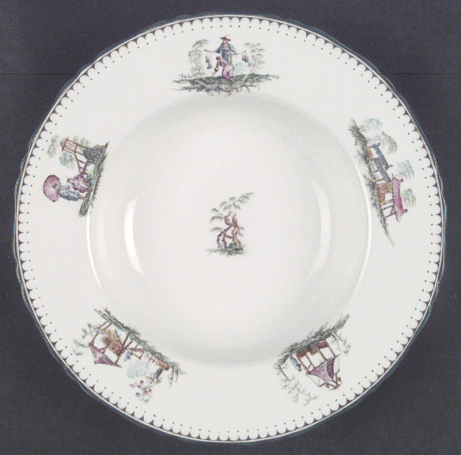 Canton Rim Soup Bowl by Royal Worcester-1