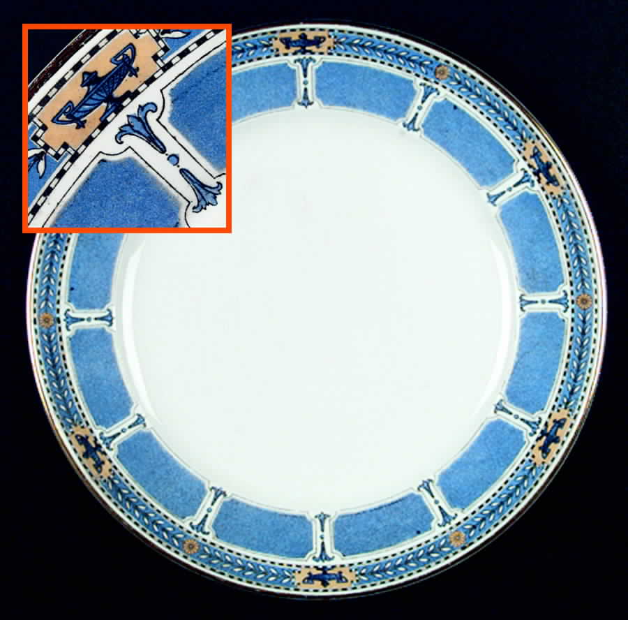 Canterbury Dinner Plate by Royal Worcester-1