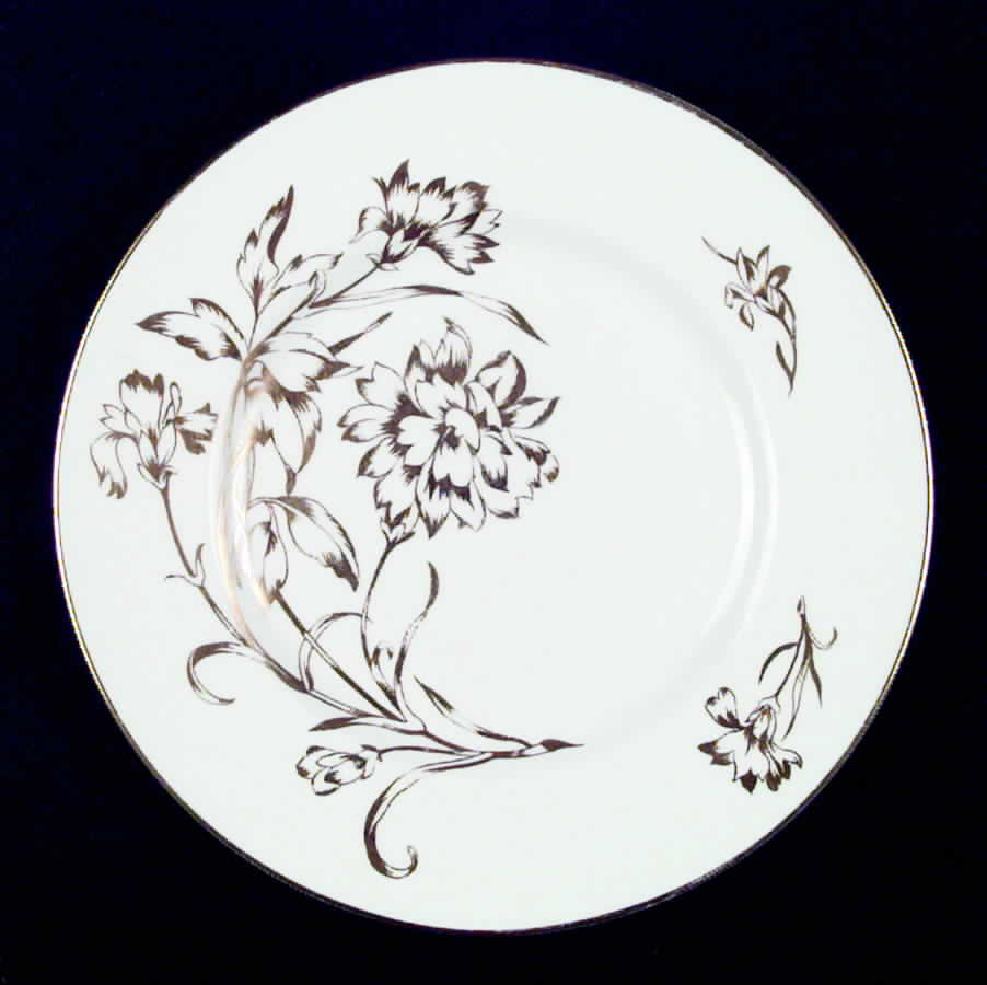 Carnation Luncheon Plate by Royal Worcester-1