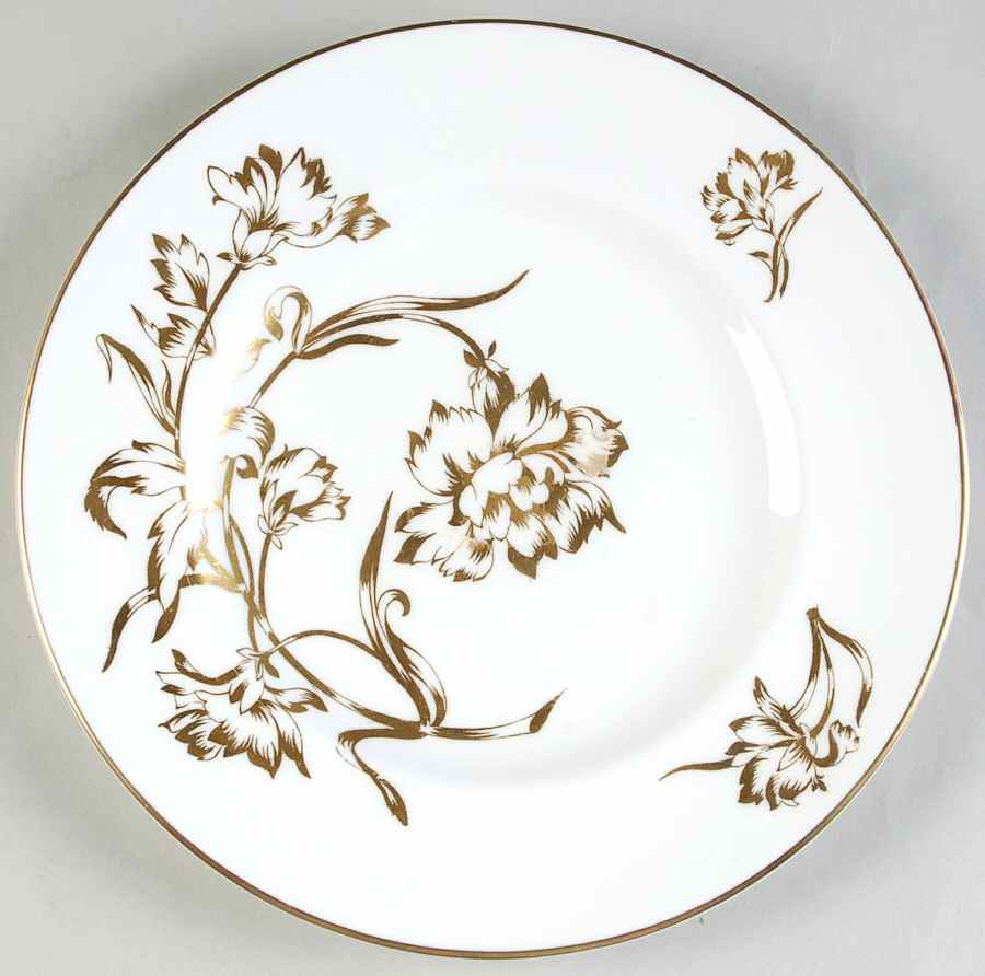 Carnation Salad Plate by Royal Worcester-1