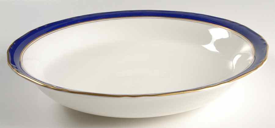 Cavendish Blue Large Fruit Bowl by Royal Worcester-1
