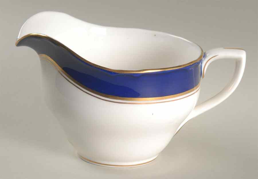 Cavendish Blue Creamer by Royal Worcester-1