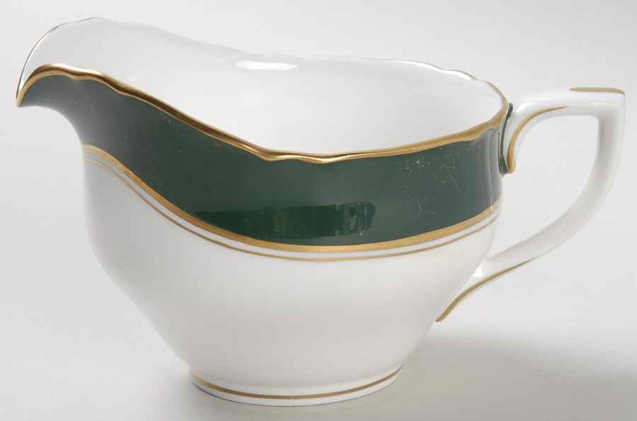 Cavendish Leather Green Mini Creamer by Royal Worcester-1