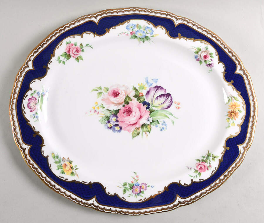 Charlotte 15" Oval Serving Platter by Royal Worcester-1