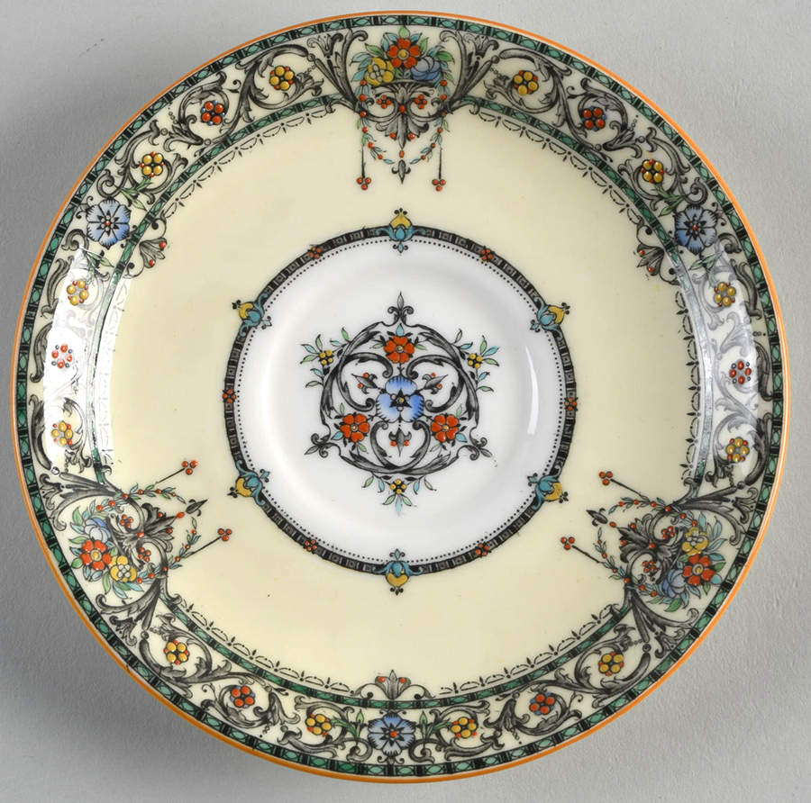 Chantilly Saucer by Royal Worcester-1