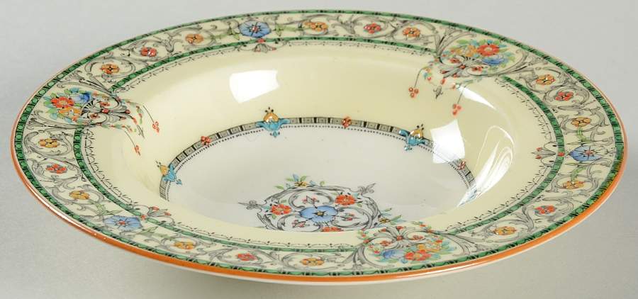 Chantilly Rim Fruit/Dessert (Sauce) Bowl by Royal Worcester-1