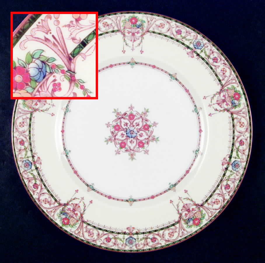 Chantilly Dinner Plate by Royal Worcester-1
