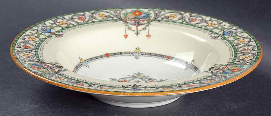 Chantilly Rim Fruit/Dessert (Sauce) Bowl by Royal Worcester-1