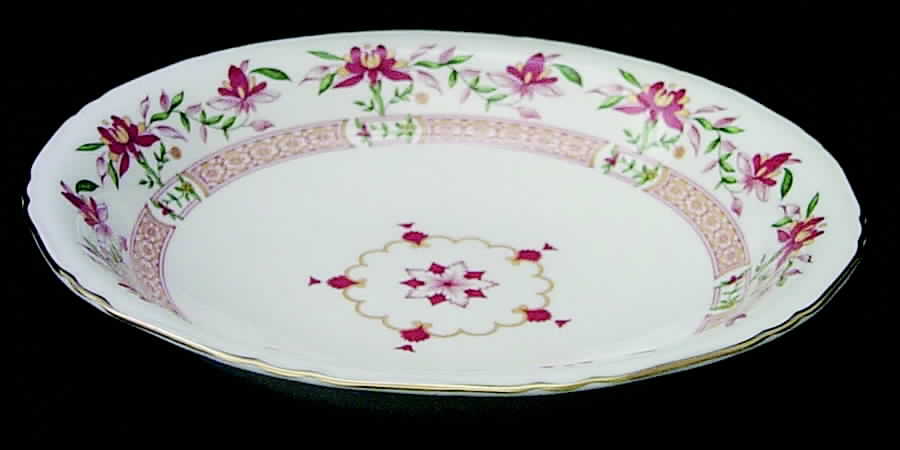 Chamberlain Orange Large Fruit Bowl by Royal Worcester-1