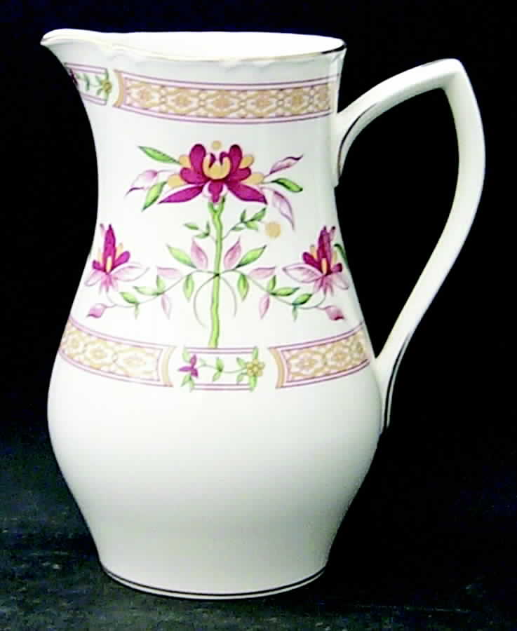 Chamberlain Orange 40 Oz Pitcher by Royal Worcester-1