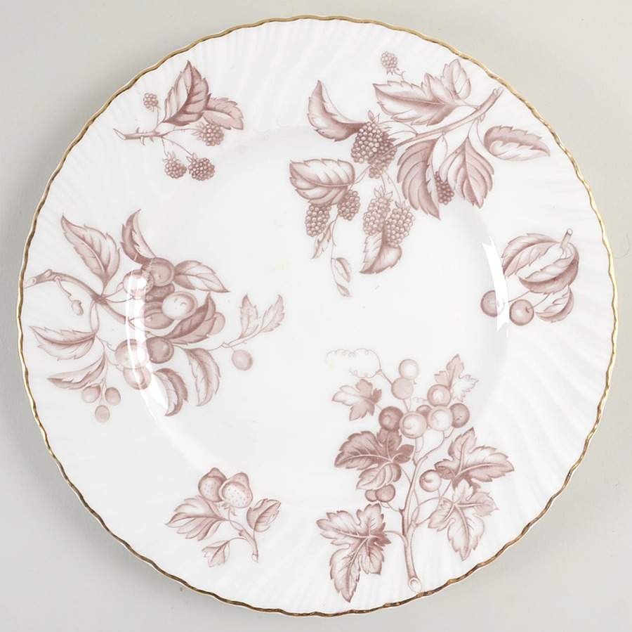 Charmion Brown Luncheon Plate by Royal Worcester-1