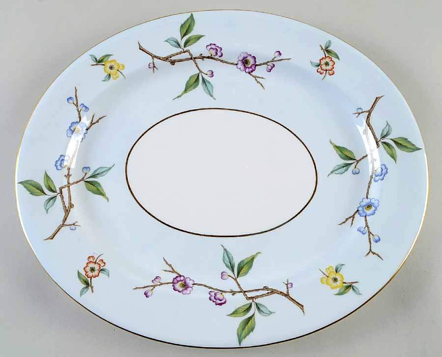 Chevy Chase 15" Oval Serving Platter by Royal Worcester-1